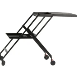 Arbeits- und Serviertisch Plico, rollbar