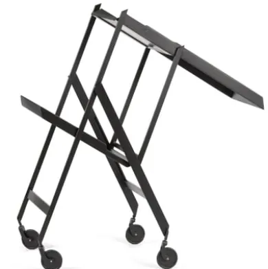 Arbeits- und Serviertisch Plico, rollbar