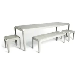 Bank Bended Bench 140