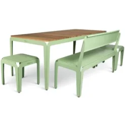 Bank Bended Bench 140