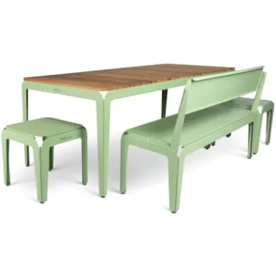 Bank Bended Bench 140