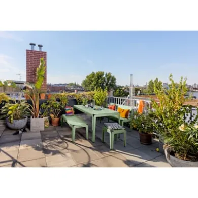 Bank Bended Bench 140