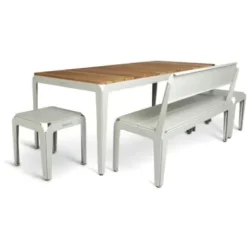 Bank Bended Bench 140