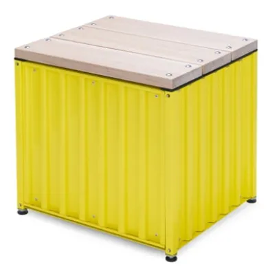 Bankbrett zu Container DS KLEIN