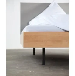 Bett Unidorm Grau