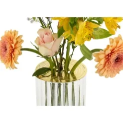 Blumenscheibe Messing für Vasen