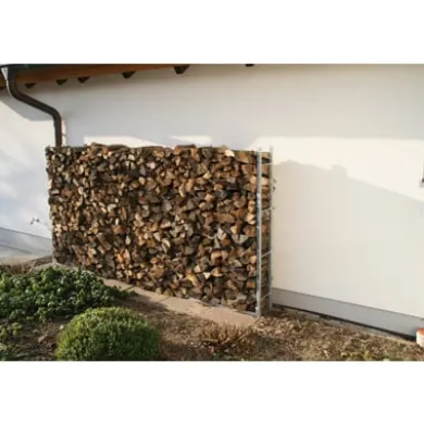 Brennholzregal Stahl verzinkt