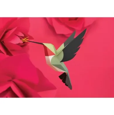 3D Papiermodell Vögel