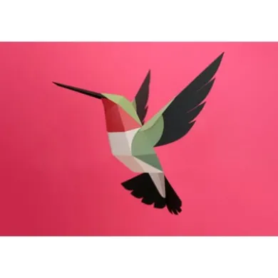 3D Papiermodell Vögel