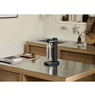 Edelstahlflasche zu Wassersprudler Carbonator 3