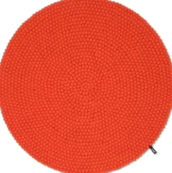 Filzkugelteppich