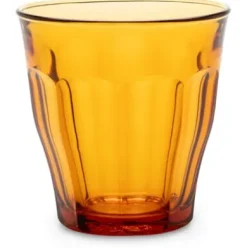 Französisches Bistroglas Amber