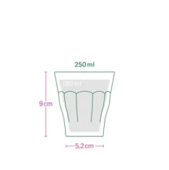 Französisches Bistroglas Grün, 250 ml