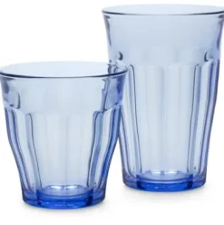 Französisches Bistroglas Marine