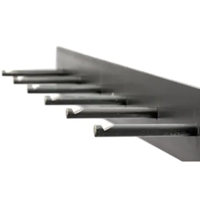 Garderobe Rohstahl