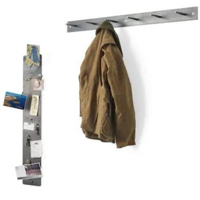 Garderobe Rohstahl