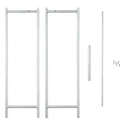 Garderobengestell zu Container DS Klein
