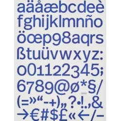 Geschenkpapier p98a Typo Real