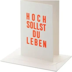 Grußkarte Zwölfer