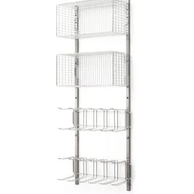 Hakenleiste zu Regalsystem Inox