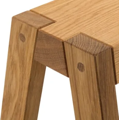 Hocker Eichenholz