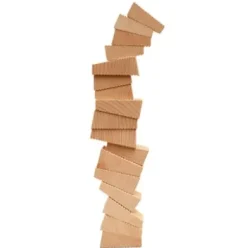 Holzbausteine Follies