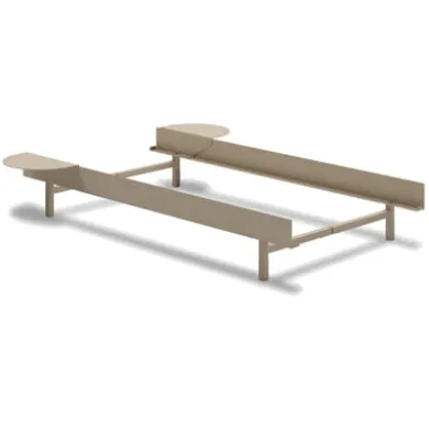 Nachttisch zu Bett 90–180