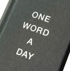 Notizbuch One Word a Day