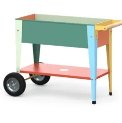 Rollbares Hochbeet für Kinder