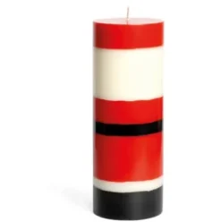 Stumpenkerze Weihnachtsmann