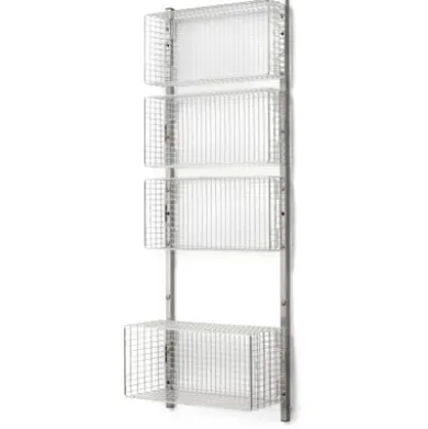 Wandhakenschiene zu Regalsystem Inox