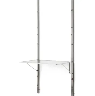 Wandhakenschiene zu Regalsystem Inox