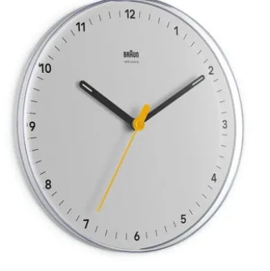 Wanduhr Braun, klein