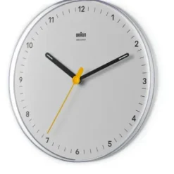 Wanduhr Braun, klein