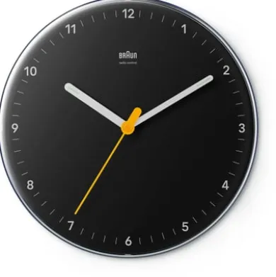 Wanduhr Braun, klein