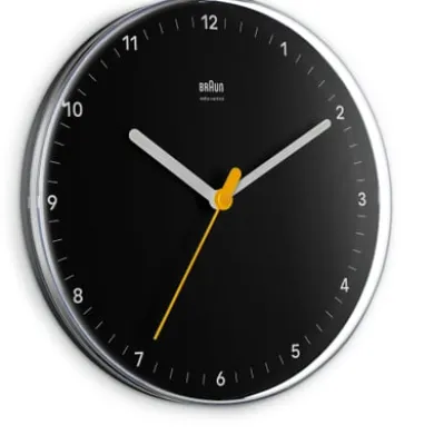Wanduhr Braun, klein