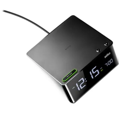 Wecker Braun LED, digital